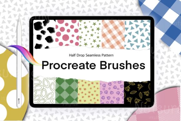 Download Brushes Pattern Procreate Design for DIY - Pattern Collection