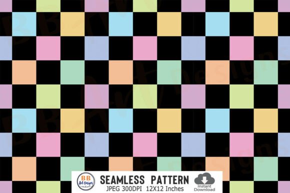 Download Pastel Checker Pattern Background Paper - Pattern Collection