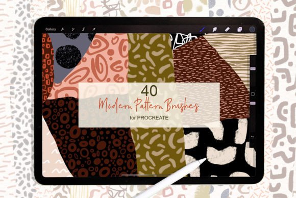 Download Modern Procreate Pattern Brushes - Pattern Collection