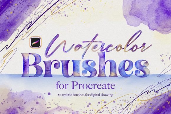 Download Watercolor Procreate Brushes - Watercolor procreate Collection