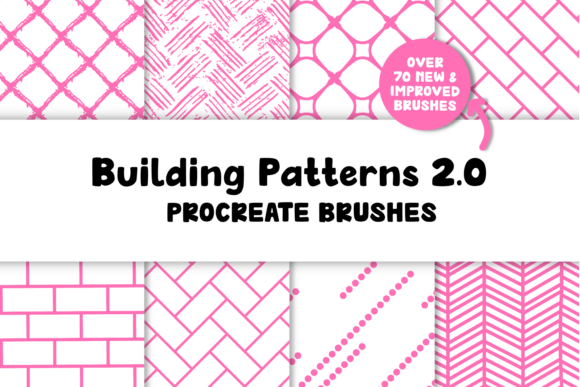 Download Building Patterns 2.0 Procreate Brushes - Pattern Collection