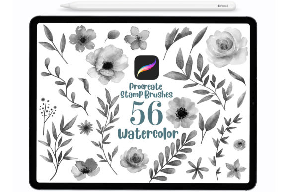 Download Watercolor Procreate Brushes - Watercolor procreate Collection