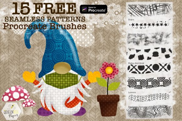 Download Free Procreate Brushes Seamless Patterns - Pattern Collection