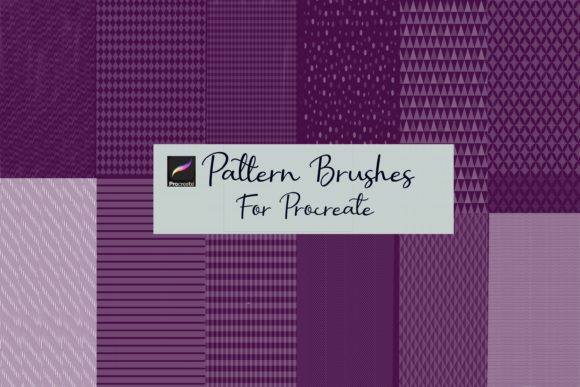 Download Procreate: Seamless Pattern Brushes - Pattern Collection