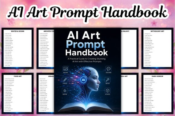 Download AI Art Prompt Handbook - Premium Bundle