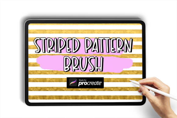 Download Striped Pattern Brush| Procreate Brushes - Pattern Collection