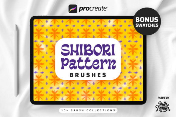 Download Procreate Shibori Pattern Brushes - Pattern Collection