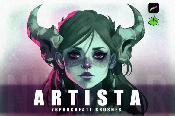 Download 76 Artista Procreate Painting Brushes - Premium Bundle
