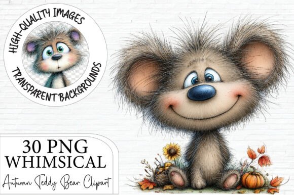 Download Cute Fall Bear Watercolor Clipart - Watercolor clipart Collection