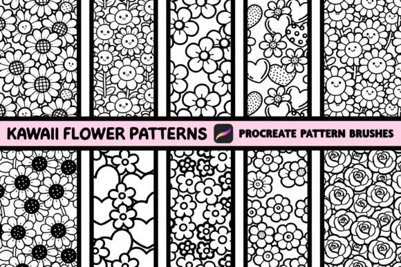 Download Procreate Coloring Book Pattern Brushes - Pattern Collection